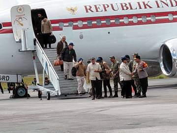 Presiden Kembali Tinjau Wilayah Parah Bencana Tapanuli Selatan