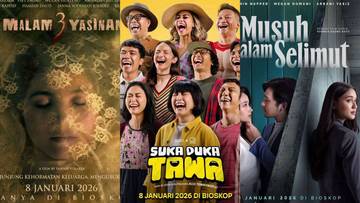 Beberapa Film Indonesia Tayang Perdana 8 Januari 2026