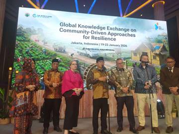 Kemendes Bersama Bank Dunia Dorong Desa Berketahanan Iklim