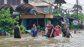 Banjir Tak Kunjung Surut, Meluas ke Kota Tangerang