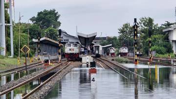 KAI Daop 1 Antisipasi Genangan Saat Cuaca Ekstrem