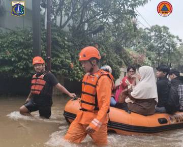 Cuaca Ekstrem di Jakarta Diprakirakan hingga Akhir Januari