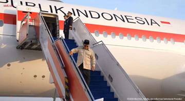 Presiden Tiba di Tanah Air, usai Lawatan Eropa