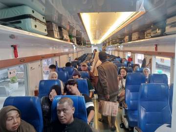 KA Brantas Angkut 488.998 Penumpang Sepanjang 2025