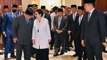 Presiden Prabowo Kirim Ucapan Ulang Tahun ke Megawati
