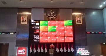 IHSG Anjlok Sepanjang Sesi Pertama Perdagangan
