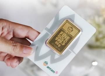 Harga Emas Antam Logam Mulia Melonjak Hingga Rp52.000