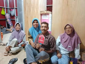 BNPB Serahkan 17 Huntara untuk Warga Longsor Cilacap