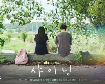 Park Jinyoung dan Kim Minju dalam Poster ‘Shining’
