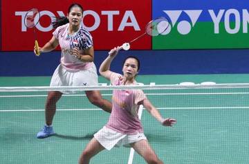 Rachel/Febi Kerja Keras Singkirkan Wakil Thailand