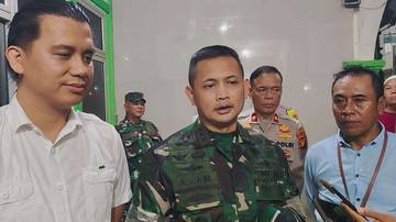 Dandim Jakarta Pusat Mediasi Kasus Pedagang Es Gabus