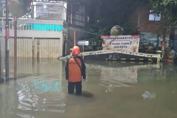 Banjir Rendam Kebon Pala Jatinegara hingga 90 Cm