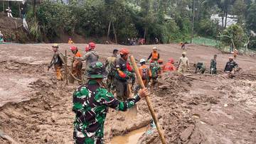 Puluhan Personel TNI AL Jadi Korban Longsor Cisarua 