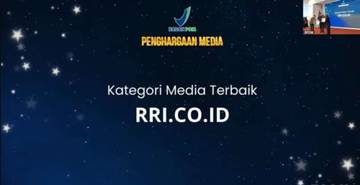 RRI.CO.ID Raih Penghargaan Media Terbaik dari BPOM