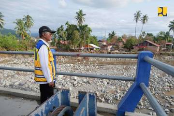 Cegah Gangguan Irigasi, Normalisasi Sungai Air Dingin Dipercepat