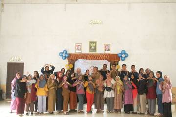 Kolaborasi PKK dan Mahasiswa KKN-STAI Meriahkan Hari Ibu