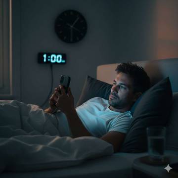 Scrolling MedSos Sebelum Tidur dan Dampaknya bagi Otak