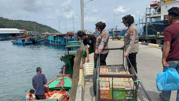 Polwan Polres Anambas Gelar Patroli Dialogis Humanis