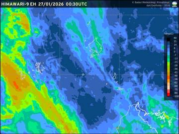 BMKG: Potensi Hujan di Natuna Relatif Kecil