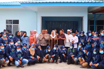 Polres Natuna Resmikan SPPG Perkuat Gizi Wilayah Perbatasan