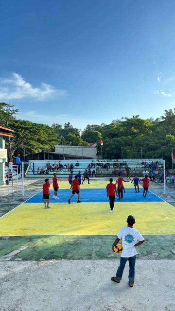 HUT RI ke-80, Krueng Raya Gelar Turnamen Voli