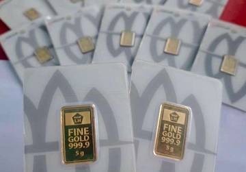 Harga Emas Antam Sabang Menyentuh Rp3,5 Juta Pergram