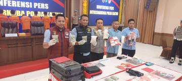 Polda Kaltim Ungkap Tujuh Kasus Narkoba, 10 Pengedar Ditangkap