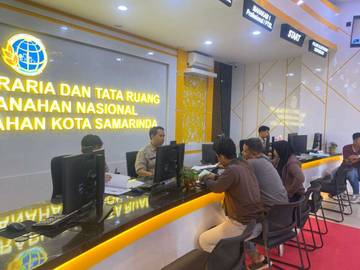 Kantah Samarinda Buka Layanan Sertifikat Akhir Pekan