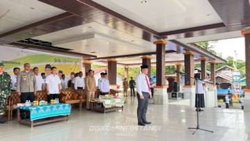 Wabup Mahulu Pimpin Upacara HAB ke-80