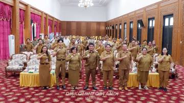 Pemkab Mahulu Sosialisasi Teknis LKJIP Perangkat Daerah