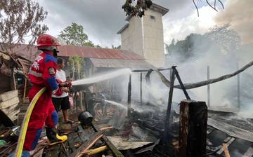 Kebakaran Permukiman Long Ikis, Kerugian Capai Puluhan Juta