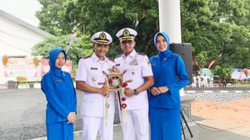 Letkol Laut  Ari Wibowo Resmi Nahkodai Lanal Batuporon