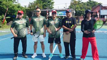 Puluhan Petenis Pekalongan Ramaikan Dandim Cup 2025   