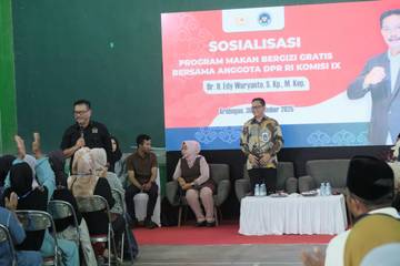 Warga Desa Tlogomulyo Grobogan Ikuti Sosialisasi Program MBG 