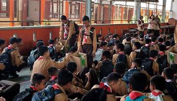 Siswa SMPN 33 Purworejo Donasi Korban Bencana Aceh-Sumatera