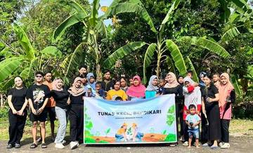 Kolaborasi dengan Warga, Komunitas Kampus USM Lestarikan Lingkungan