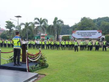 Jelang Malam Pergantian Tahun, Polres Batang Siaga Penuh