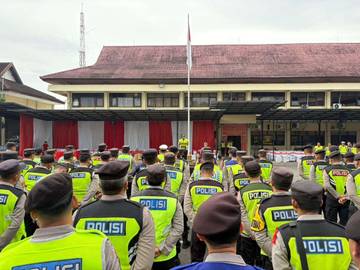 Kapolres Semarang Imbau Tahun Baru Tanpa Kembang Api