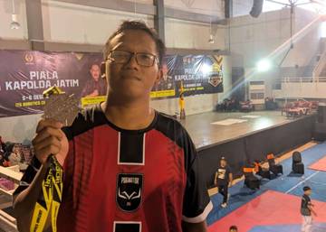Mahasiswa USM Runner-up Kejuaraan Taekwondo Polri Jatim Cup