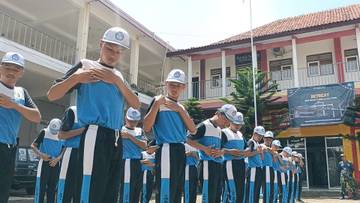 Tanamkan Kedisiplinan, Ratusan Pelajar SMK Bhapra Jalani Retreat 