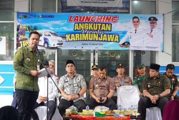 Tarif Rp7.000, Angkutan Perintis Karimunjawa Resmi Diluncurkan