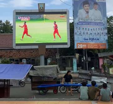 Pemkab Rembang Maksimalkan Fungsi Videotron, Bisa Nobar Bola