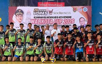 Kejuaraan Voli Peringati HUT SBV Vopas Semarang 