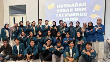 UKM Taekwondo Undip Gelar Musyawarah Besar Kepengurusan Baru
