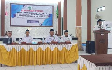 MTs Se-Kabupaten Kendal Terapkan Kurikulum Berbasis Cinta 