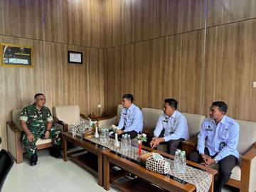 Perkuat Sinergitas, Kalapas Batang Sambangi Kodim 0736