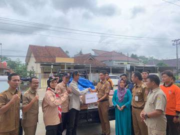 Wujudkan Empati, Kwarda Jateng Salurkan Bantuan Terdampak Banjir 