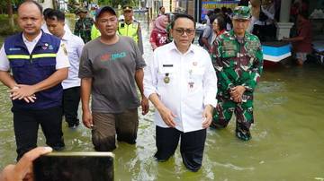 Atasi Banjir, Pemkab Pati Normalisasi Sungai dan Jembatan