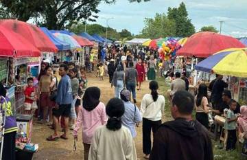 Potensi Pasar UMKM Kawasan Alun-Alun Itho Sendawar Perlu Dimaksimalkan