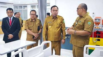 Bupati Kubar Minta RSUD HIS Terus Benahi  Pelayanan Pasien